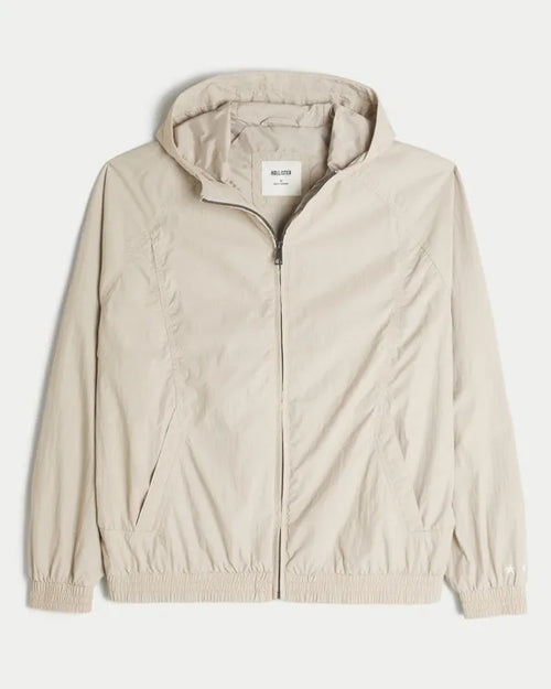 Hooded Windbreaker Jacket