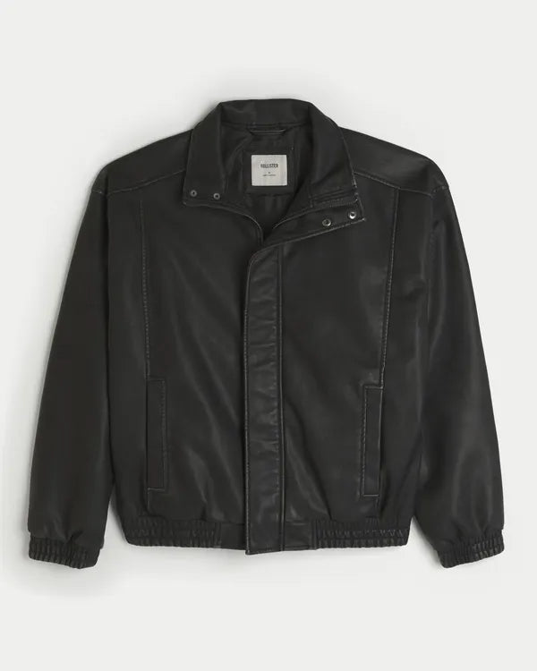 Faux Leather Jacket