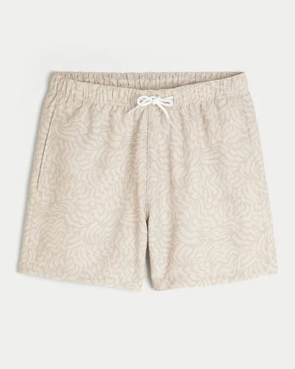 Seersucker Vacation Swim Trunks