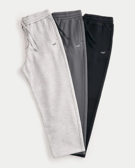 Hollister Feel Good Baggy Sweatpants 3-Pack