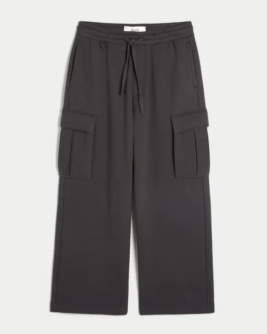 Hollister Feel Good Super Baggy Cargo Sweatpants