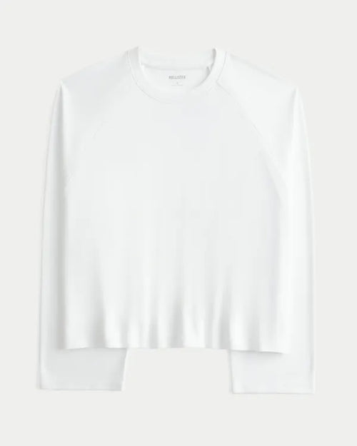 Easy Long-Sleeve Crew Top