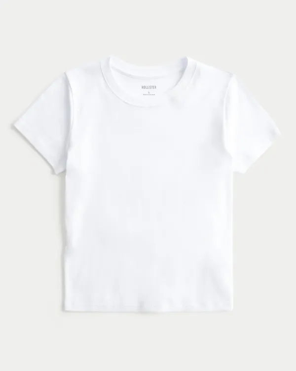 100% Cotton Crew Baby Tee