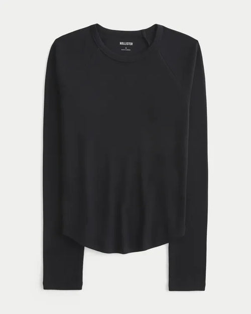 Long-Sleeve Raglan Crew T-Shirt