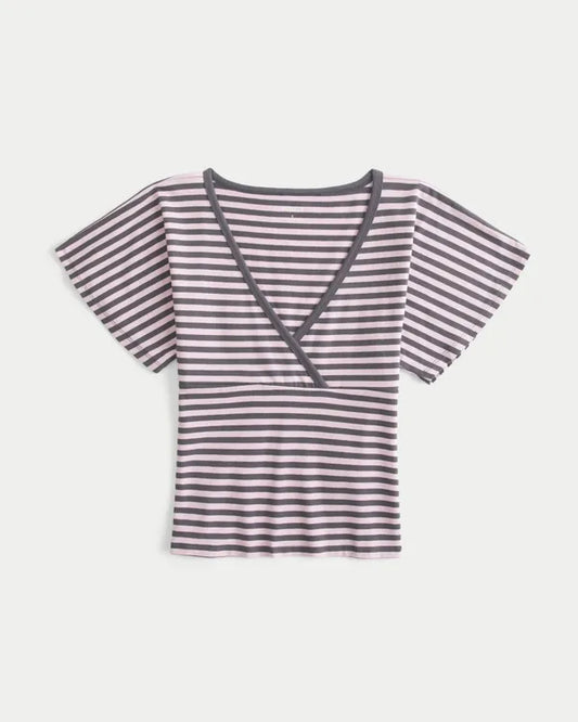 Wrap V-Neck Top