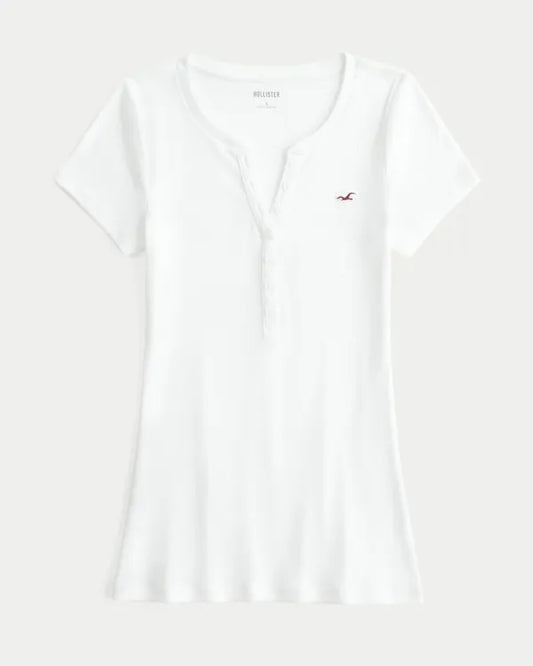 Short-Sleeve Icon Henley