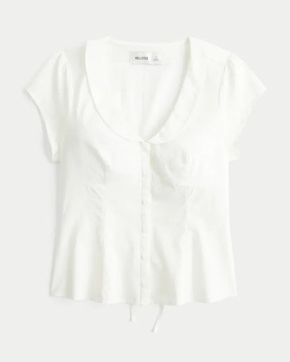 Peter Pan Collar Shirt