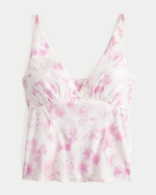 Lace Trim Tank