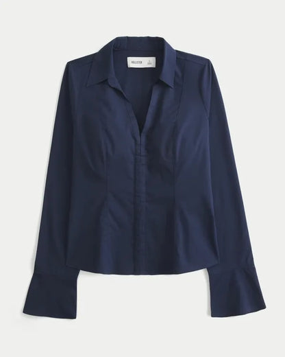 Hollister Ciara Bell Sleeve Shirt