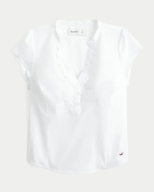 Short-Sleeve Icon Henley Shirt