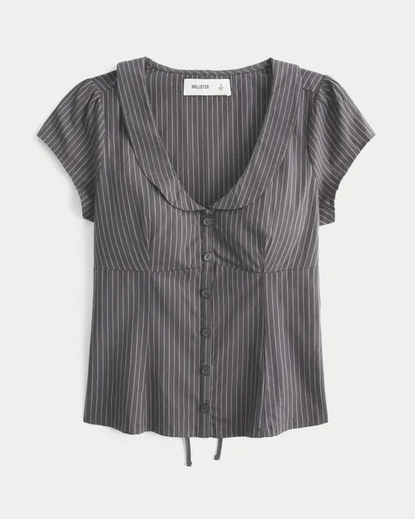 Peter Pan Collar Shirt