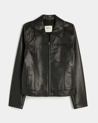 Faux Leather Jacket