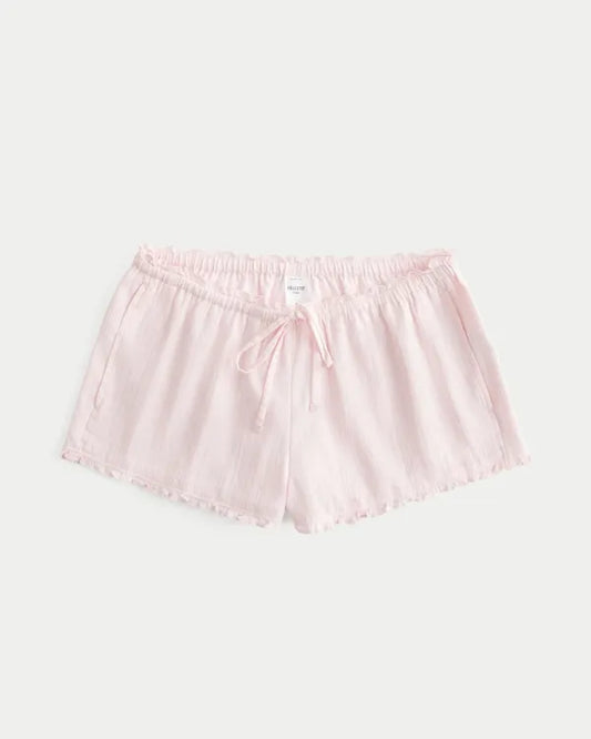 Textural Ruffle Shortie