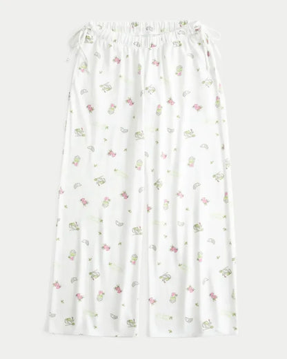 Always Cozy Side-Tie Baggy Pants