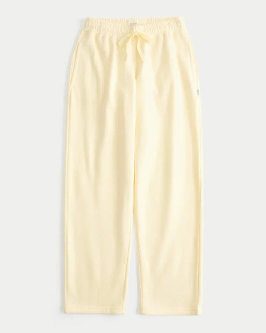 Hollister Cotton Collection Low-Rise Tapered Baggy Sweatpants