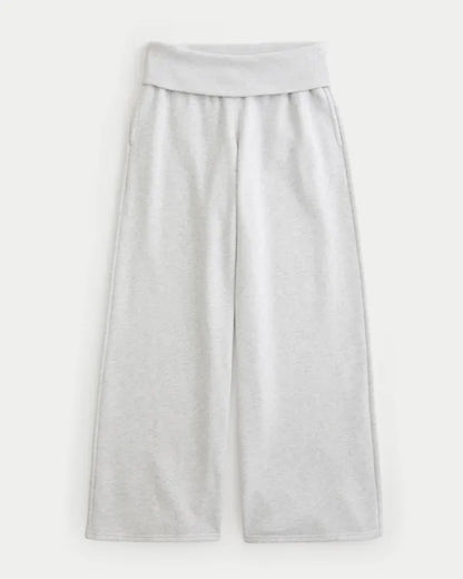 Hollister Feel Good Foldover Waist Baggy Sweatpants