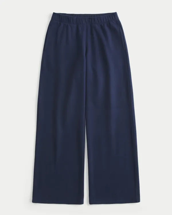 LA Graphic Wide-Leg Sweatpants
