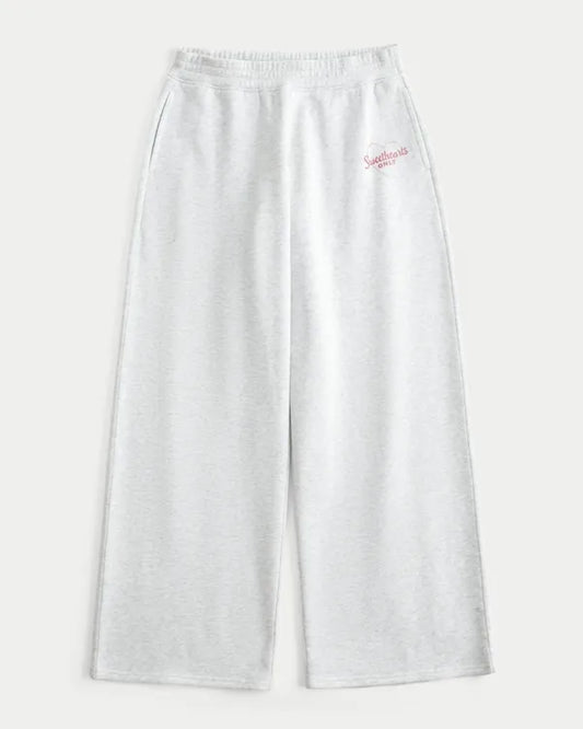 Hollister Feel Good Sweetheart Graphic Baggy Sweatpants