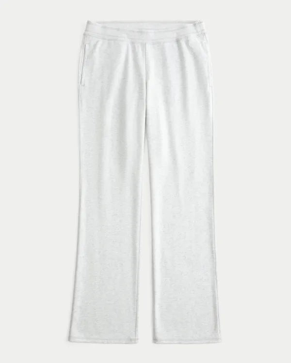 Low-Rise Straight Sweatpants