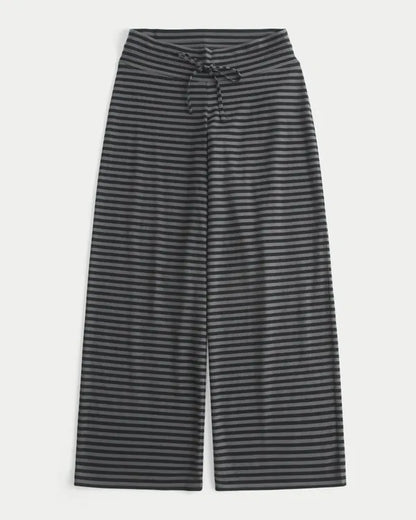 Knit Wide-Leg Pants