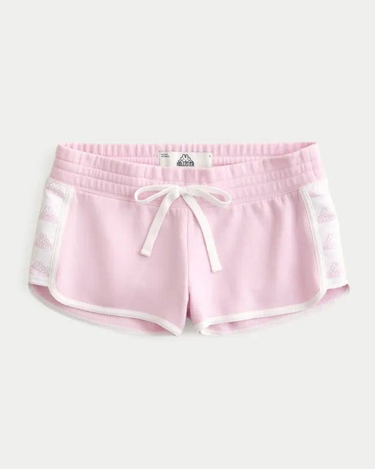 Hollister + Kappa Fleece Shortie Shorts