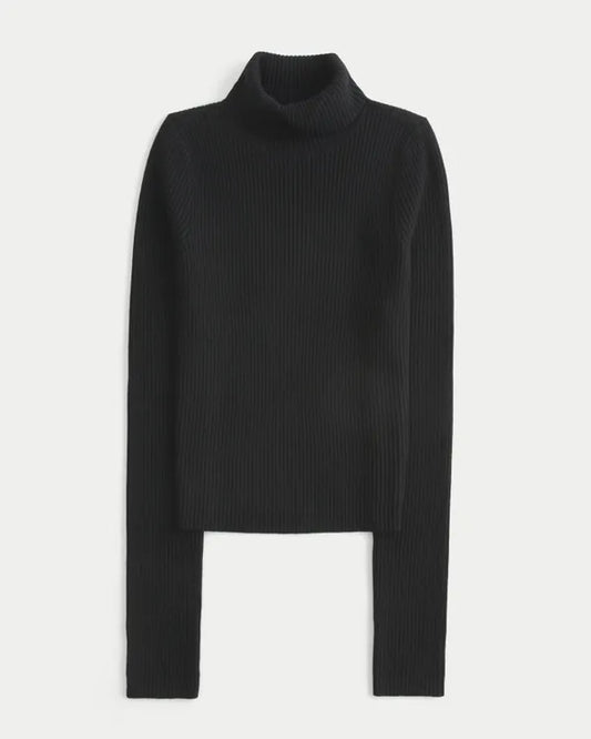 Mock-Neck Sweater