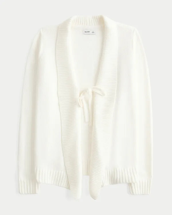 Boho Tie Front Cardigan