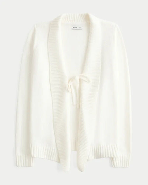 Boho Tie Front Cardigan