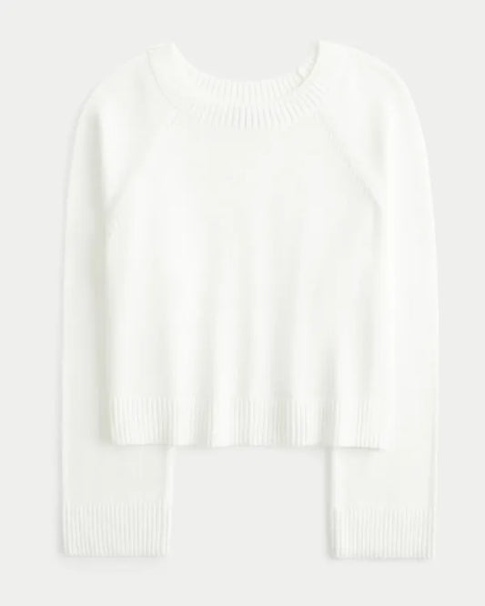 Slouchy Off-the-Shoulder Sweater