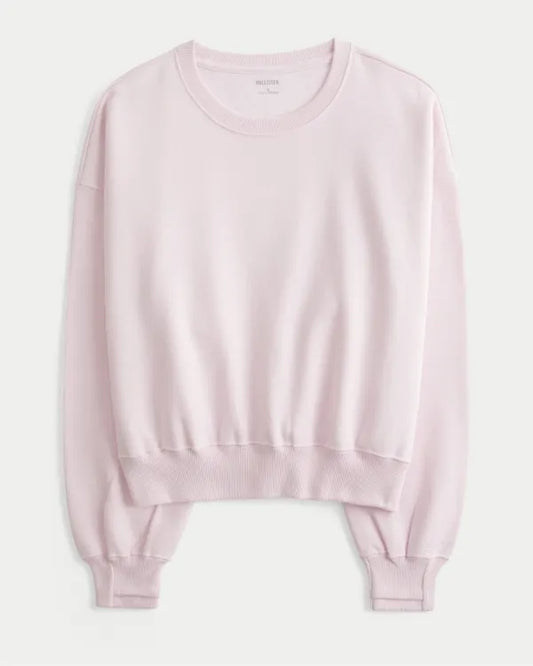 Hollister Feel Good Easy Crew Sweatshirt