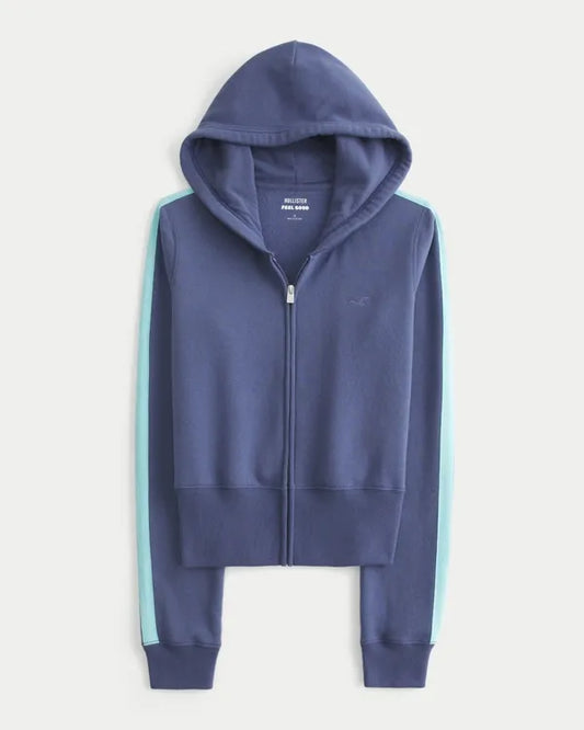 Hollister Feel Good Zip-Up Hoodie