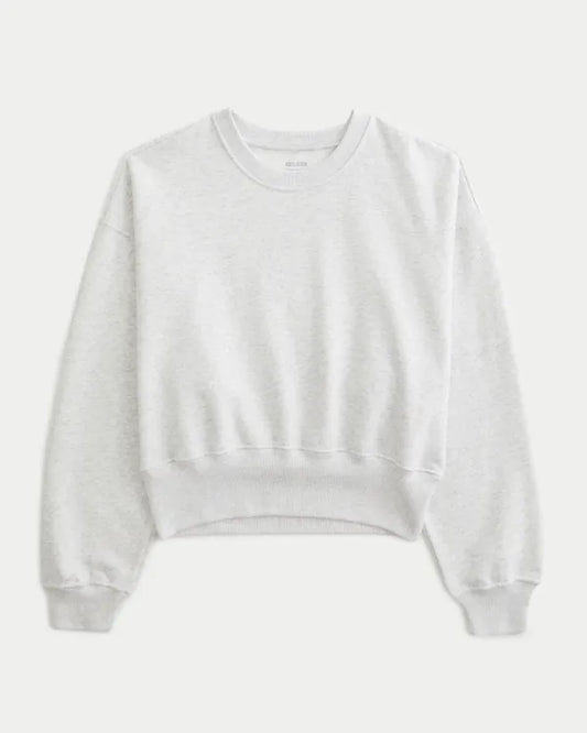 Hollister Feel Good Banded Crew Sweatshirt