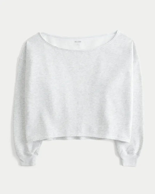 Hollister Feel Good Easy Off-the-Shoulder Sweatshirt