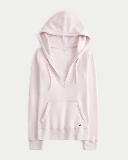 Hollister Feel Good V-Neck Hoodie