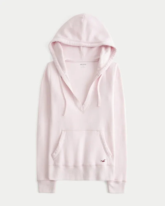 Hollister Feel Good V-Neck Hoodie