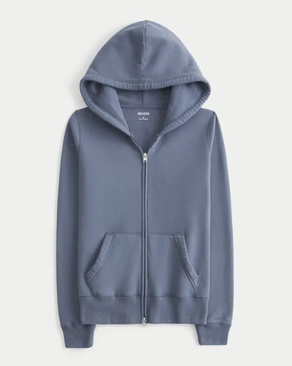 Hollister Feel Good Zip-Up Hoodie