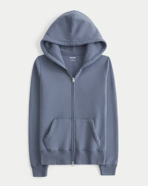 Hollister Feel Good Zip-Up Hoodie