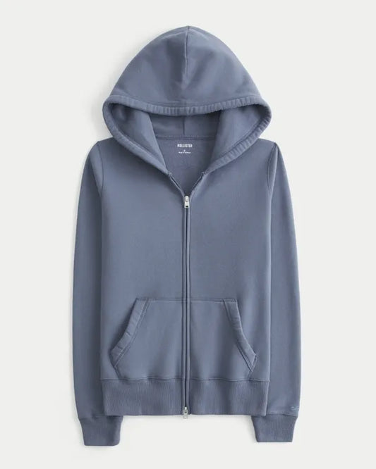 Hollister Feel Good Zip-Up Hoodie