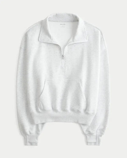 Hollister Feel Good Half-Zip Sweatshirt