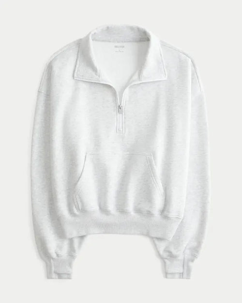 Hollister Feel Good Half-Zip Sweatshirt