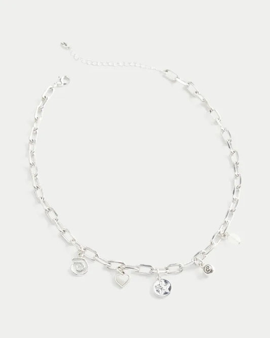Silver Charm Necklace