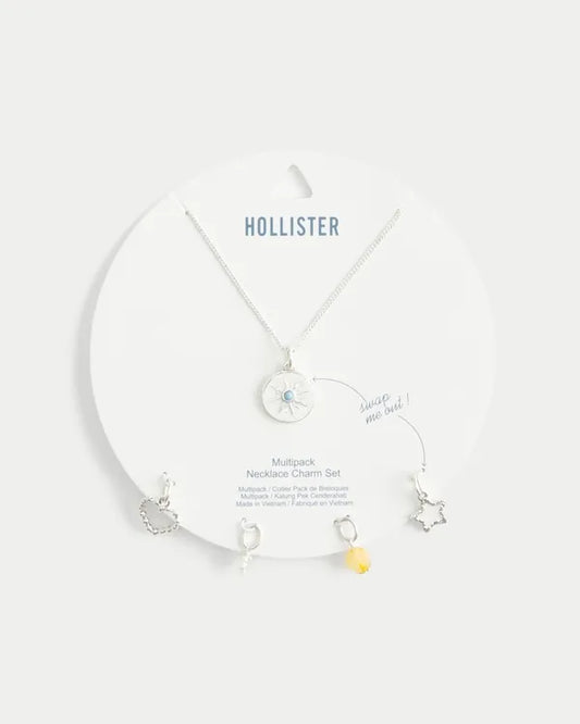 Silver Interchangeable Charm Necklace