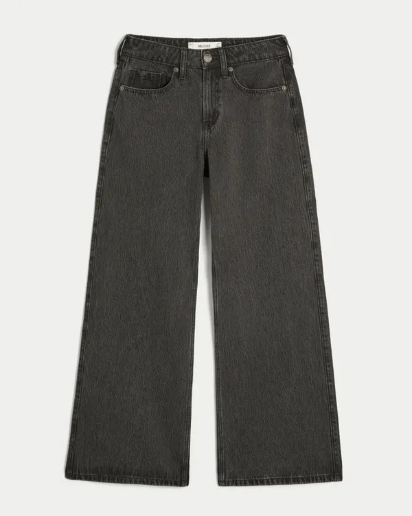 High-Rise Wide-Leg Jeans