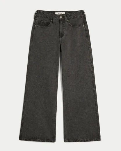 High-Rise Wide-Leg Jeans