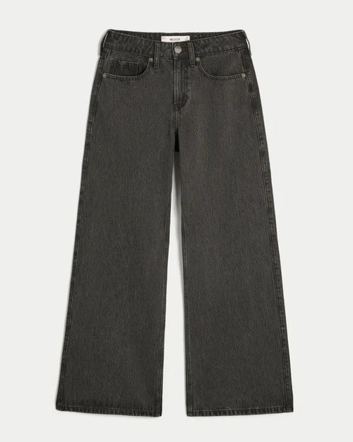 High-Rise Wide-Leg Jeans