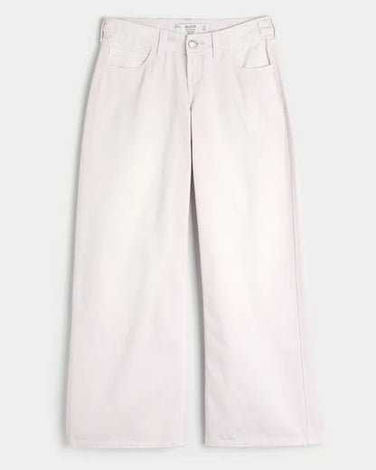 Hollister Andi Adjustable Ultra Low-Rise Super Baggy Jeans