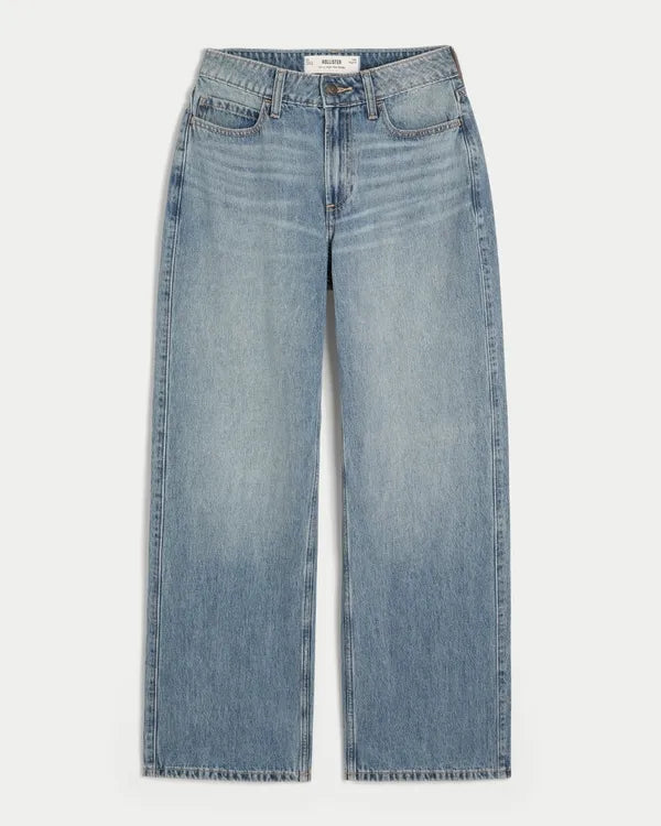 Curvy High-Rise Baggy Jeans
