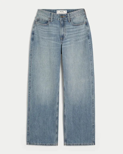 Curvy High-Rise Baggy Jeans
