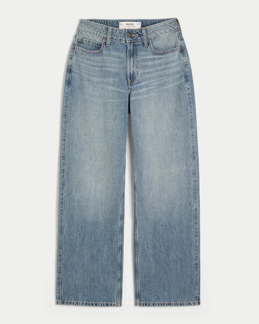 Curvy High-Rise Baggy Jeans