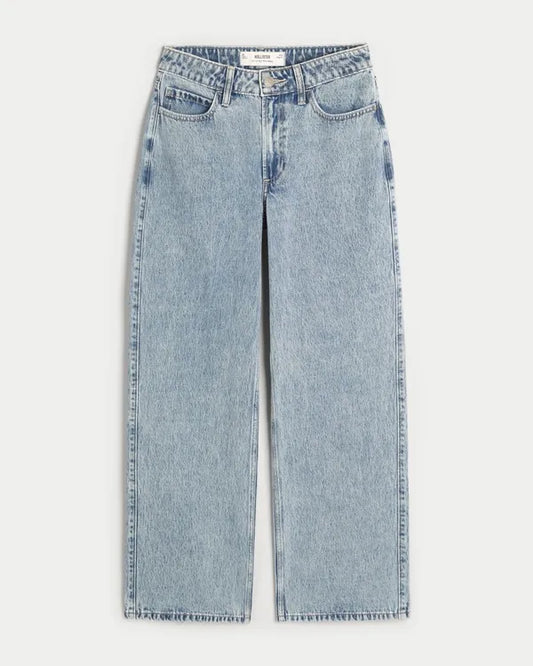 Curvy High-Rise Baggy Jeans